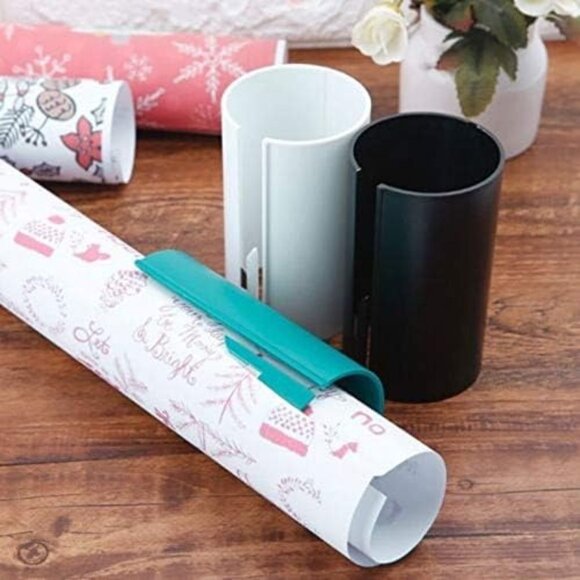 Christmas Wrapping Paper Cutting Papers Tools Sliding Wrapping Paper Cutter - Picture 3 of 4